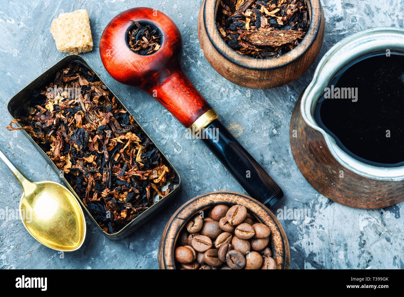 Tobacco and coffee hires stock photography and images Alamy