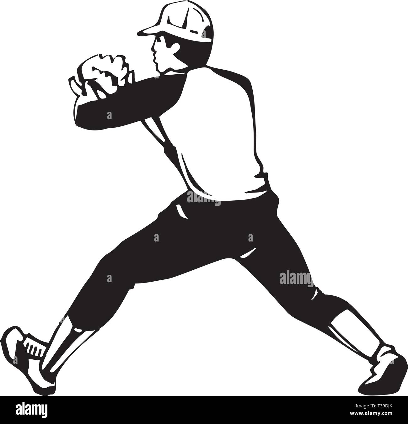 Fielder vector vectors hi-res stock photography and images - Alamy