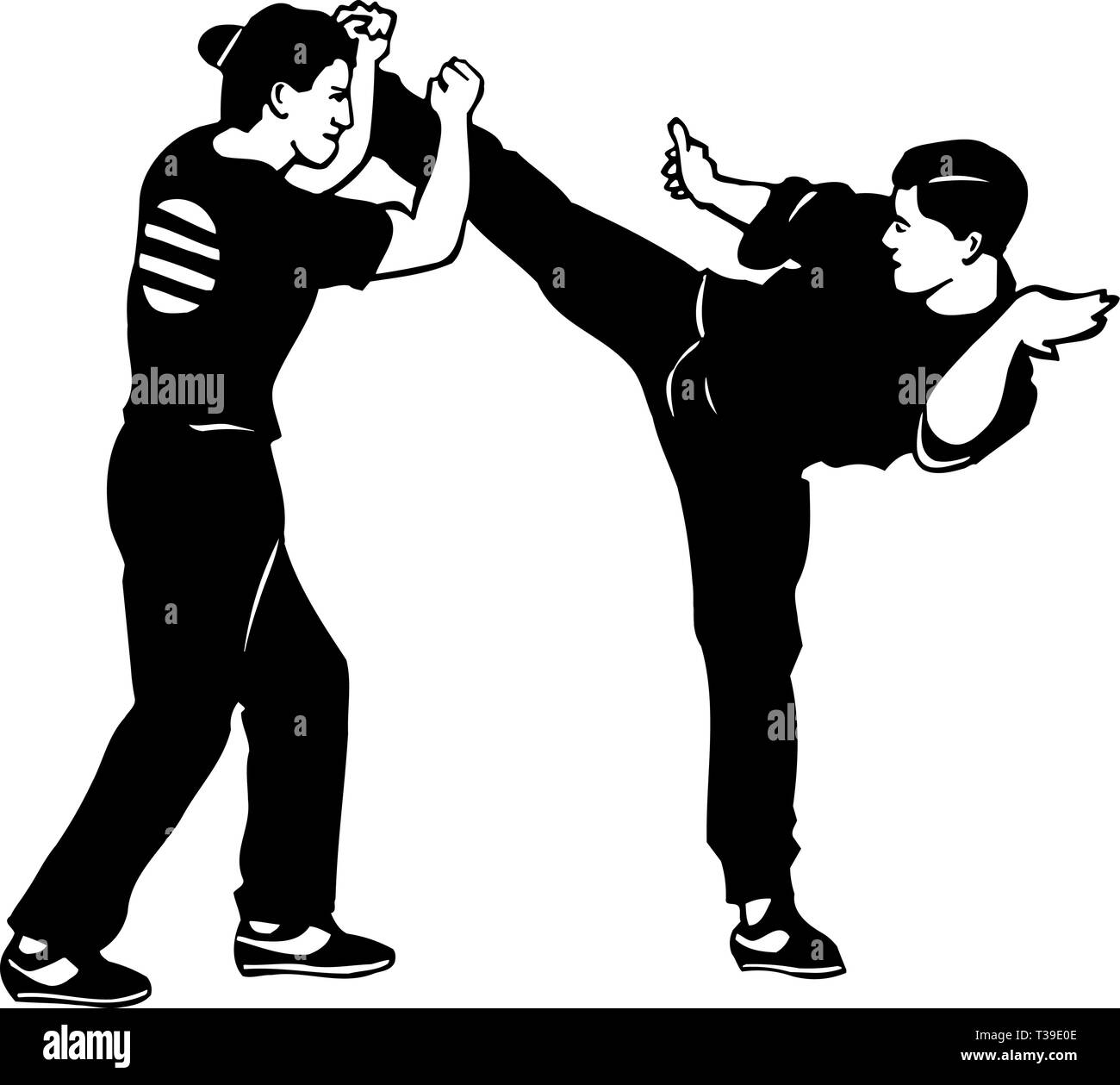 Karate do Black and White Stock Photos & Images - Alamy