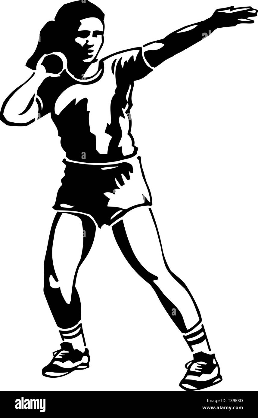 Shotput Black and White Stock Photos & Images Alamy