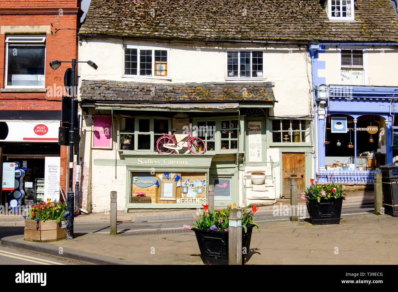 Around Faringdon, a market town in the Vale of the White Horse Oxfordshire UK  Sadlers Catering Stock Photo