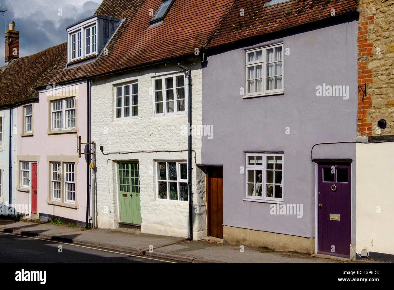 Around Faringdon, a market town in the Vale of the White Horse Oxfordshire UK Stock Photo
