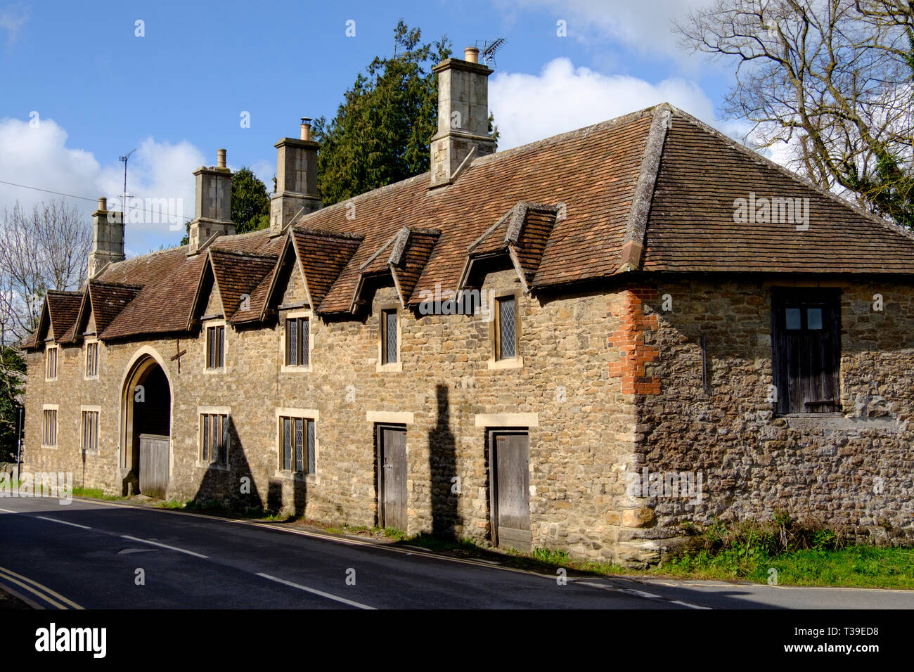 Around Faringdon, a market town in the Vale of the White Horse Oxfordshire UK Stock Photo