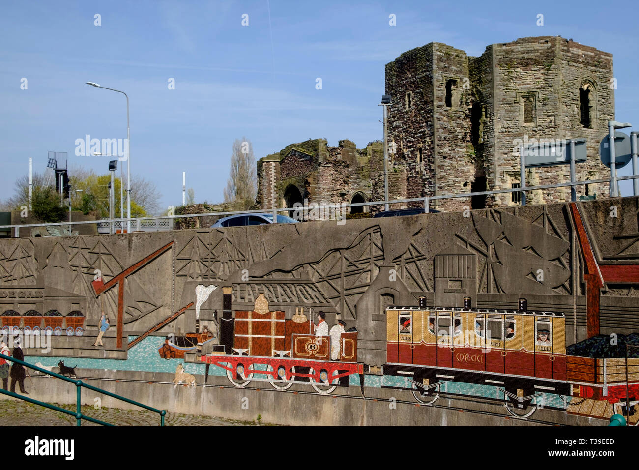 Around Newport Gwent Wales UK Newport Castle Stock Photo Alamy