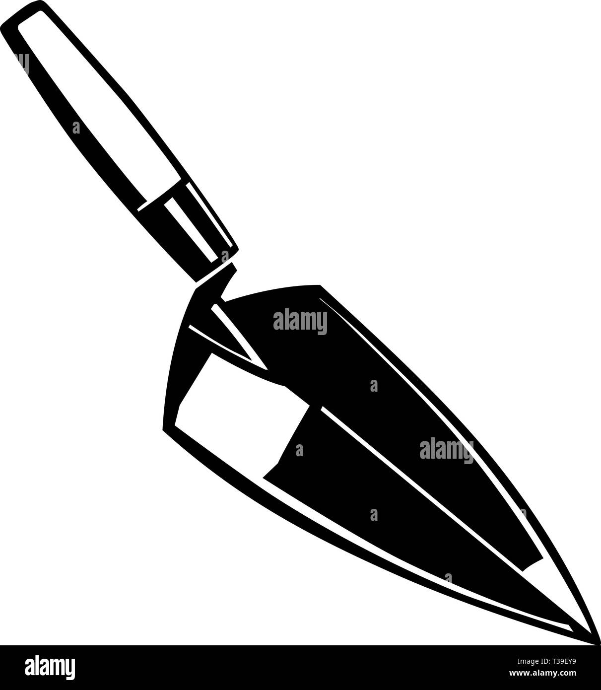 Concrete trowel Black and White Stock Photos & Images Alamy