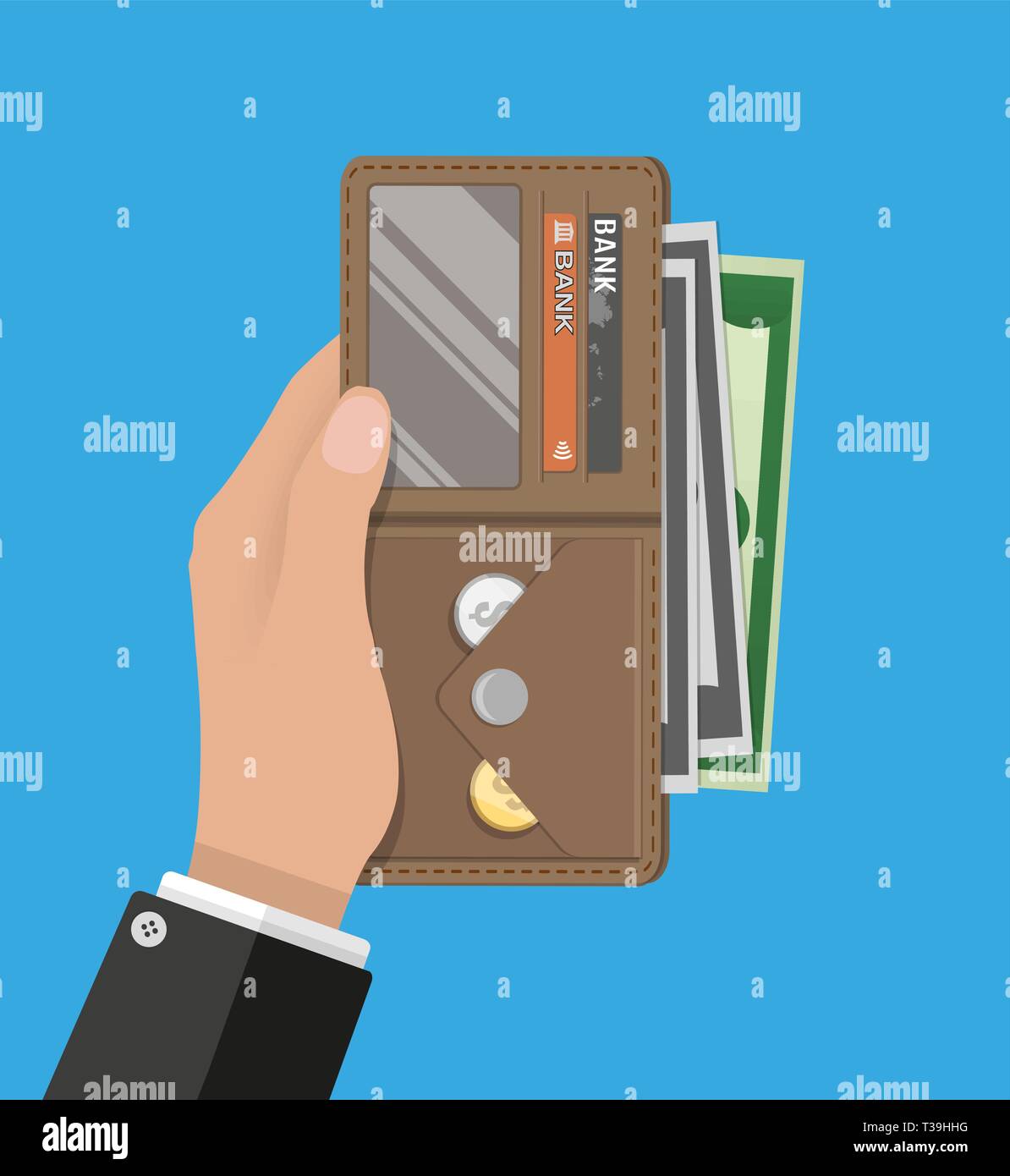 Money bulging in pocket hi-res stock photography and images - Alamy
