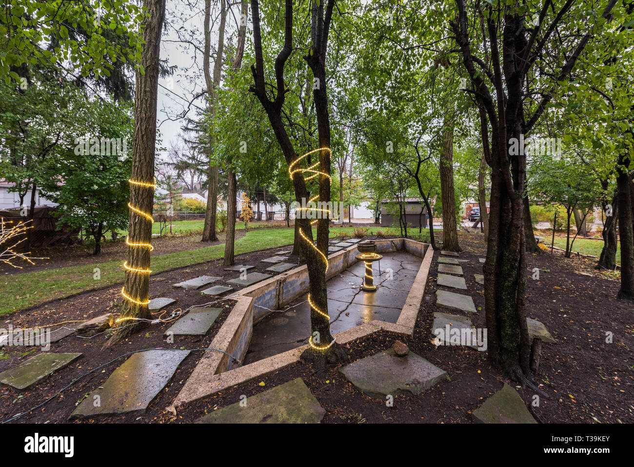 Exterior Of The Raffle House In Park Ridge Stock Photo Alamy