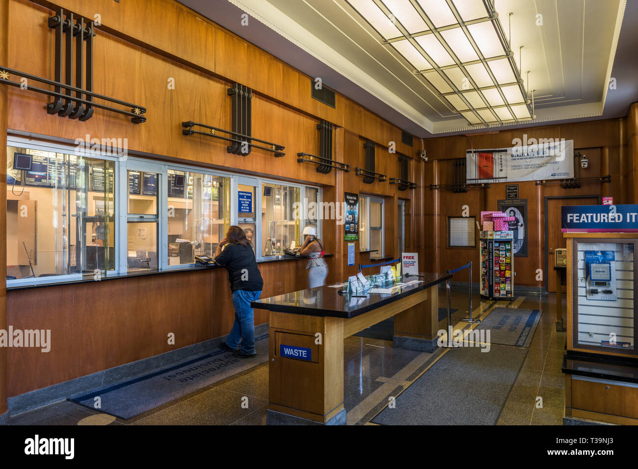 Vintage post office interior hires stock photography and images Alamy