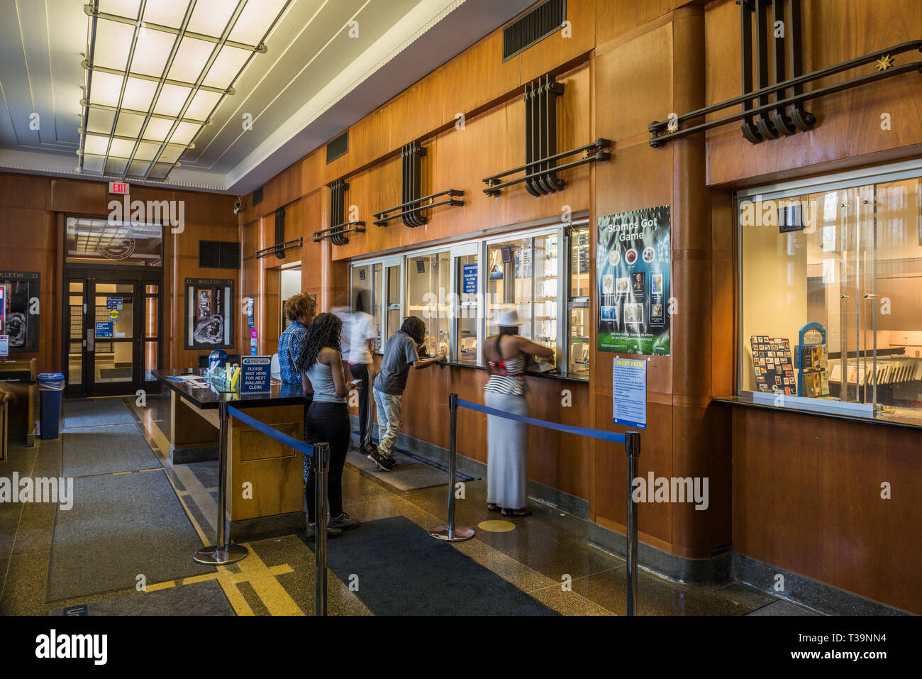 Vintage post office interior hires stock photography and images Alamy