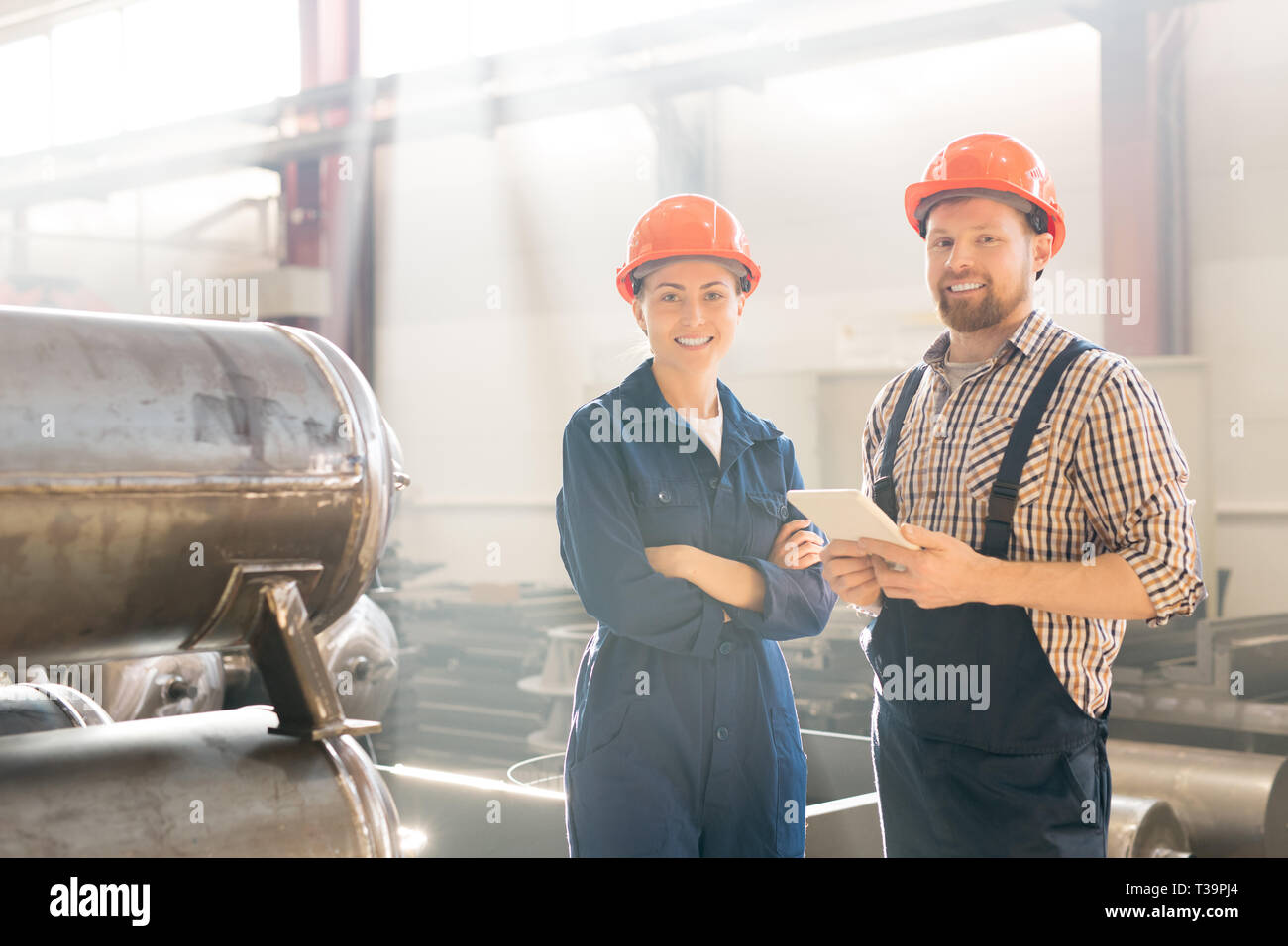 Engineers at work Stock Photo - Alamy