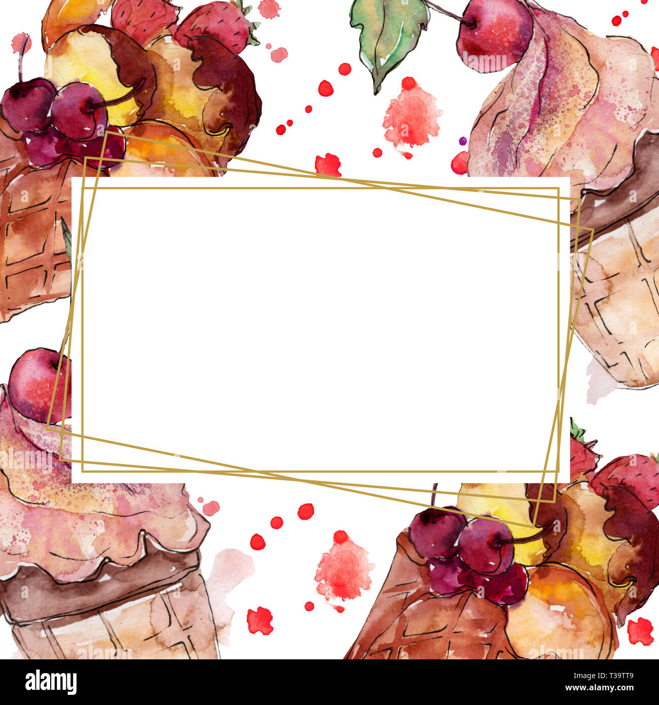 Dessert border best sale