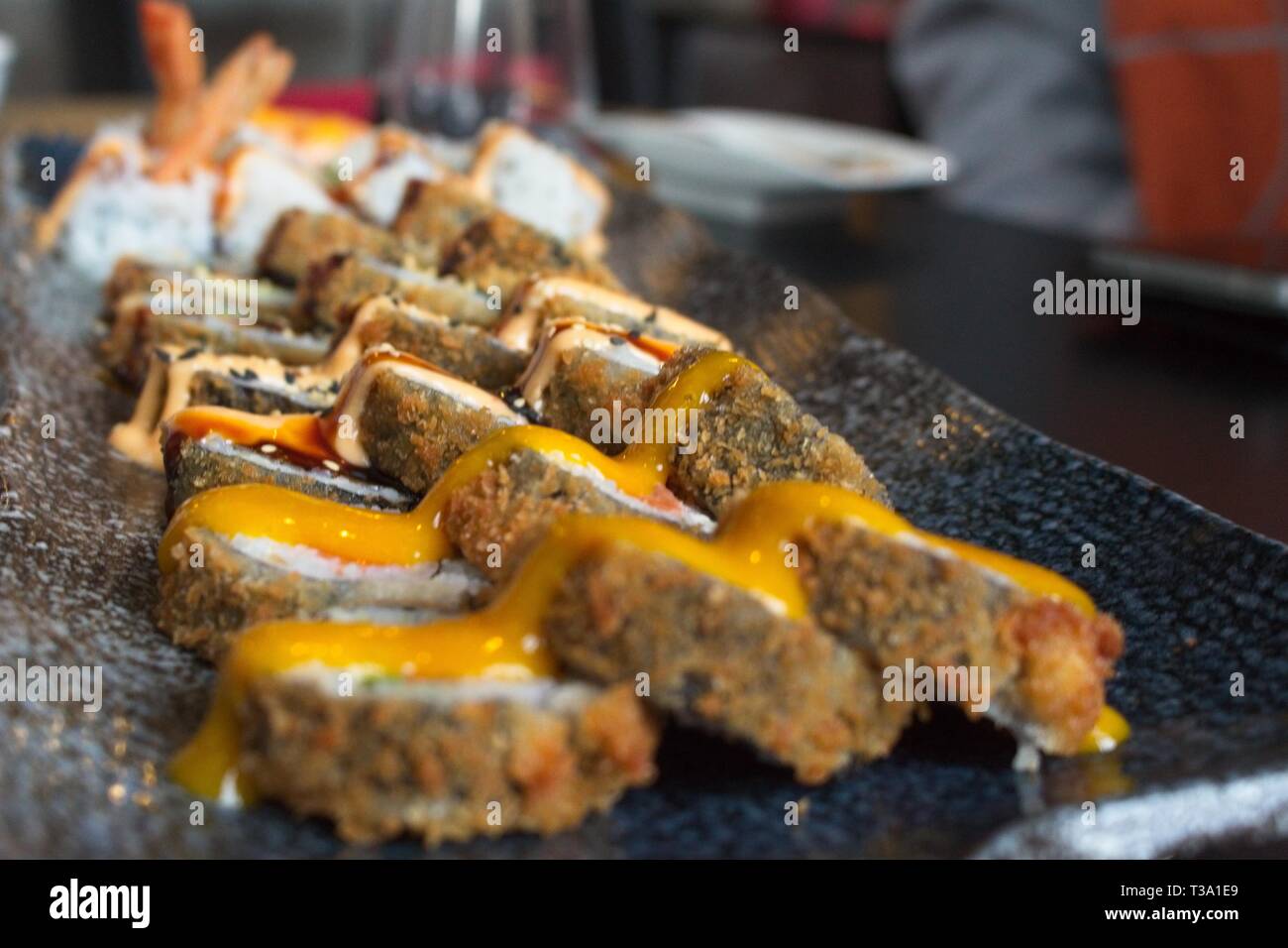 Sushi tempura hires stock photography and images Alamy