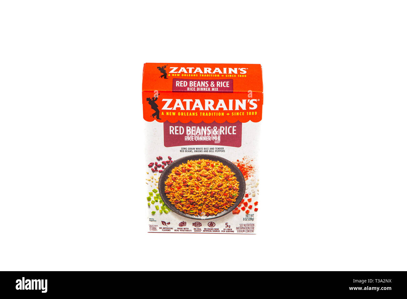 Zatarain's New Orleans Style Rice With Red Beans: Nutrition & Ingredients