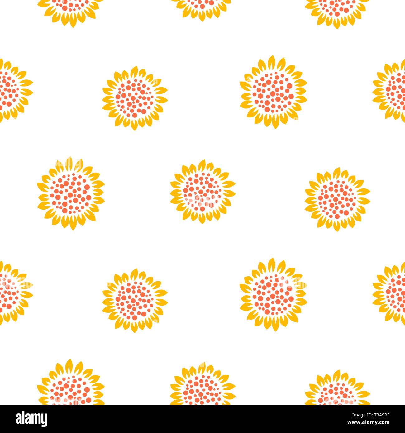 Simple meadow florals tender colors seamless vector pattern. Stock Vector