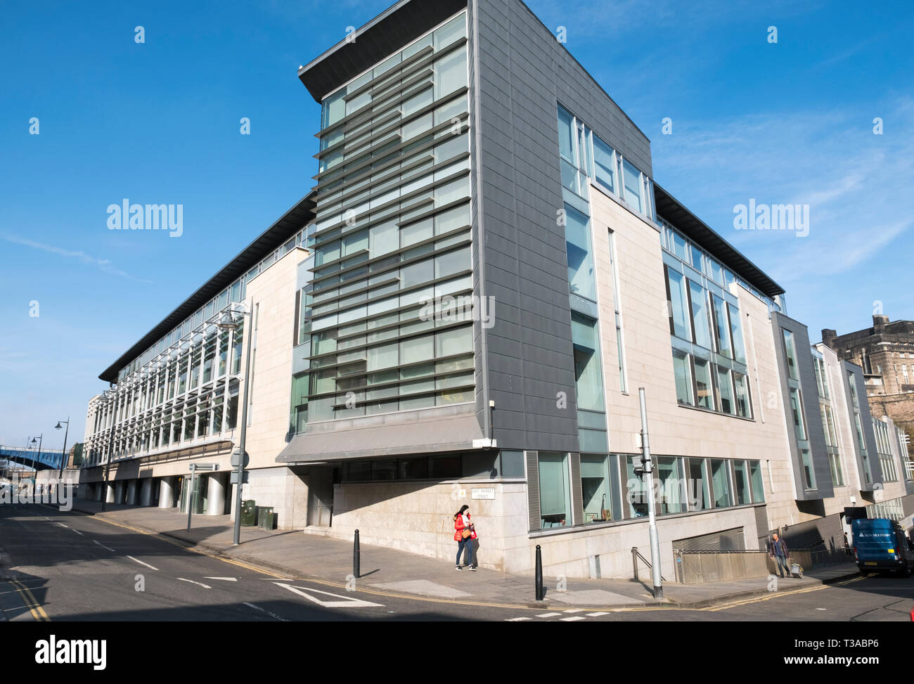 The City of Edinburgh council building at Waverley court, East Market