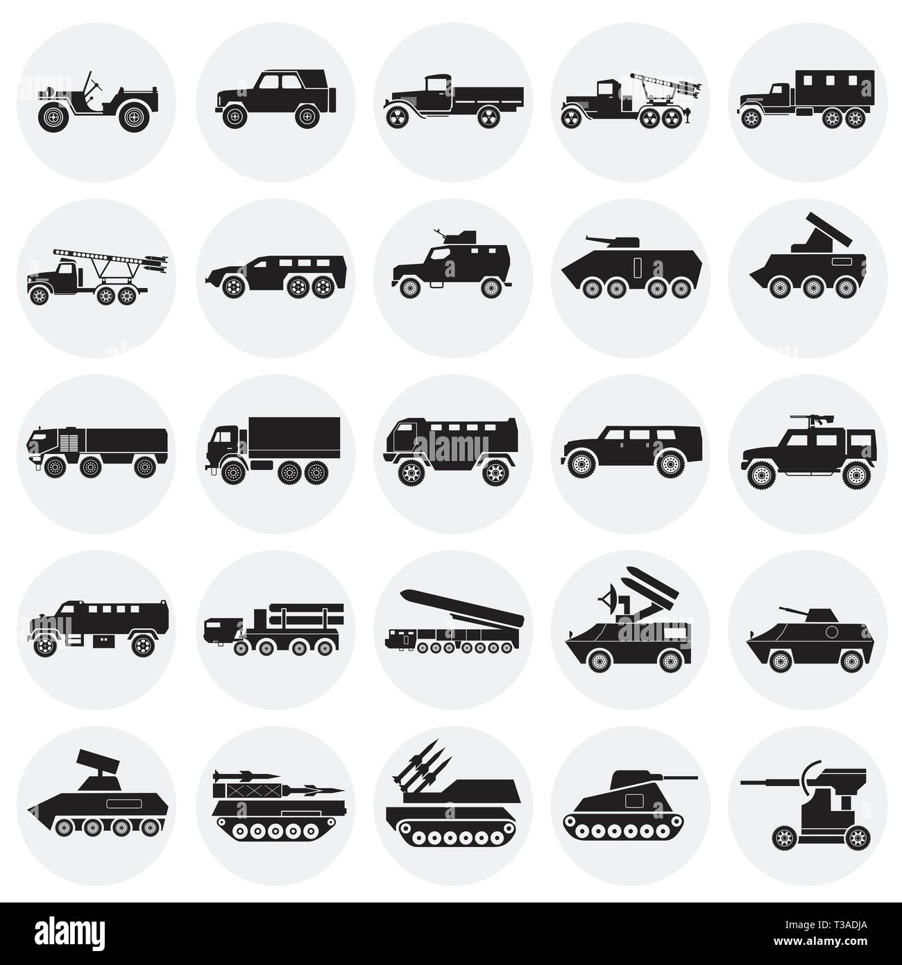 Vehicle Icon Set