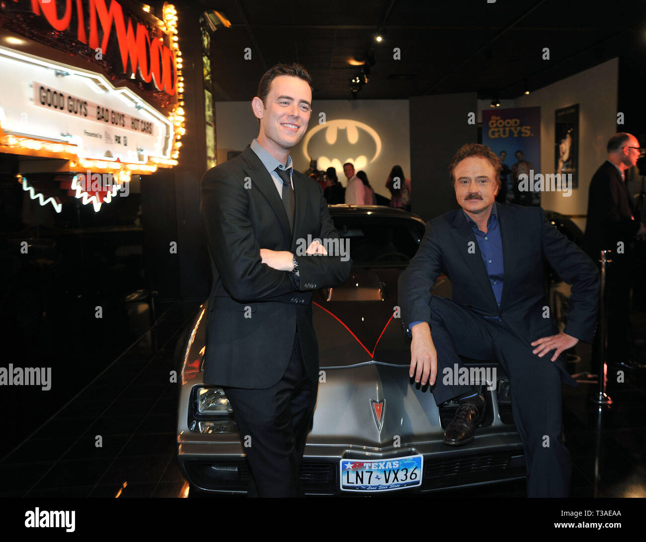 01  Colin Hanks   Bradley Whitford  01   - The Good Guys, Bad Guys, Hot Cars at the  Petersen Automotive Museum In Los Angeles.01  Colin Hanks   Bradley Whitford  01  Event in Hollywood Life - California, Red Carpet Event, USA, Film Industry, Celebrities, Photography, Bestof, Arts Culture and Entertainment, Topix Celebrities fashion, Best of, Hollywood Life, Event in Hollywood Life - California, Red Carpet and backstage, movie celebrities, TV celebrities, Music celebrities, Topix, actors from the same movie, cast and co star together.  inquiry tsuni@Gamma-USA.com, Credit Tsuni / USA, 2010 - Gr Stock Photo