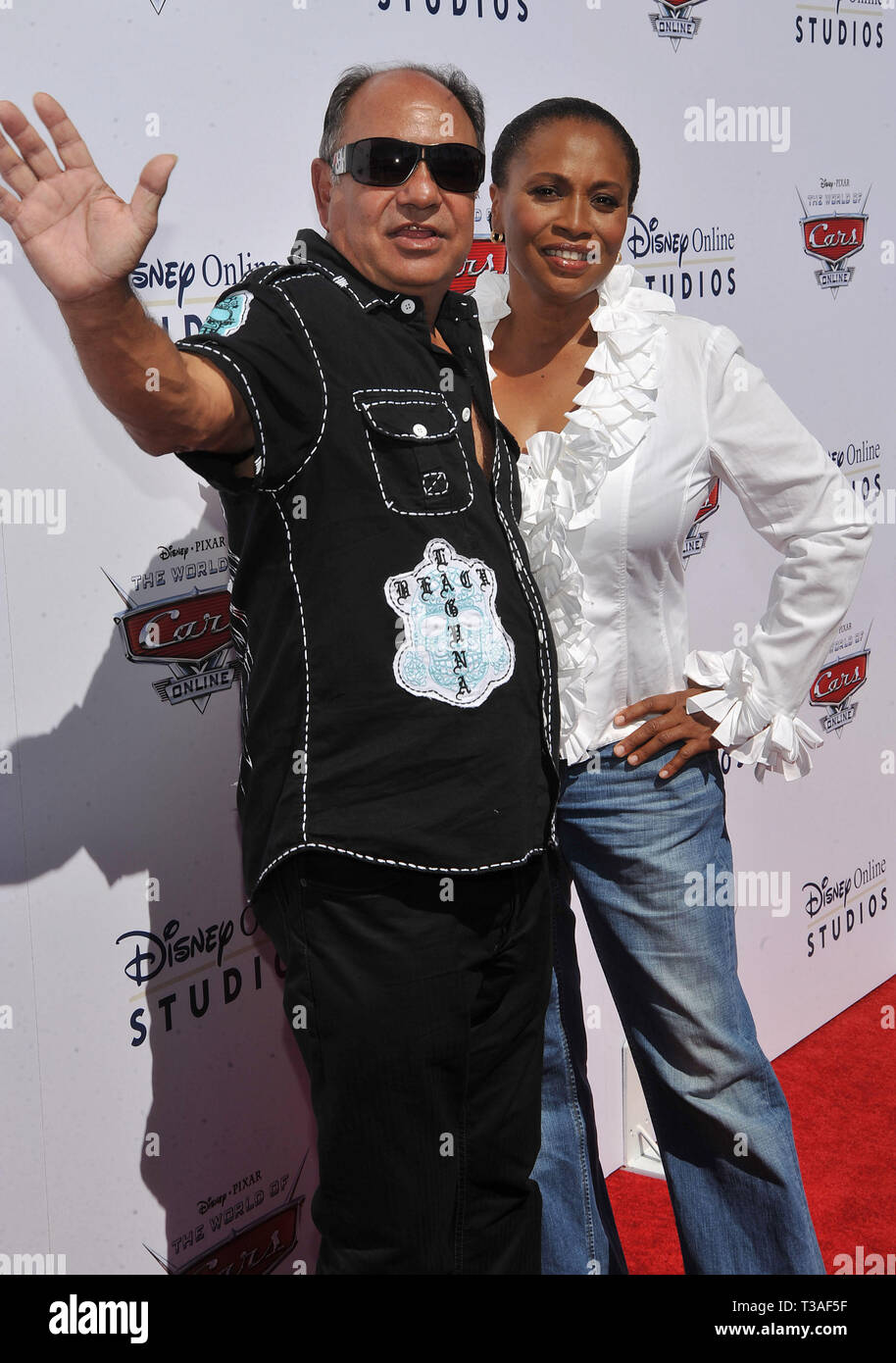 Cheech Marin & Jenifer Lewis DisneyPixar World Of Car Event at the Bob