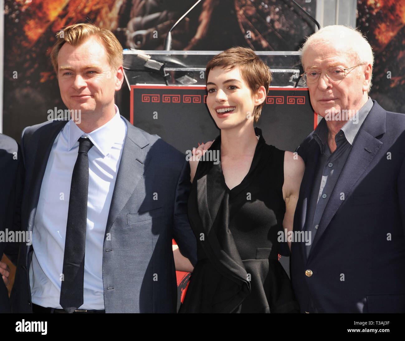 Anne Hathaway And Michael Caine At The Christopher Nolan Honored