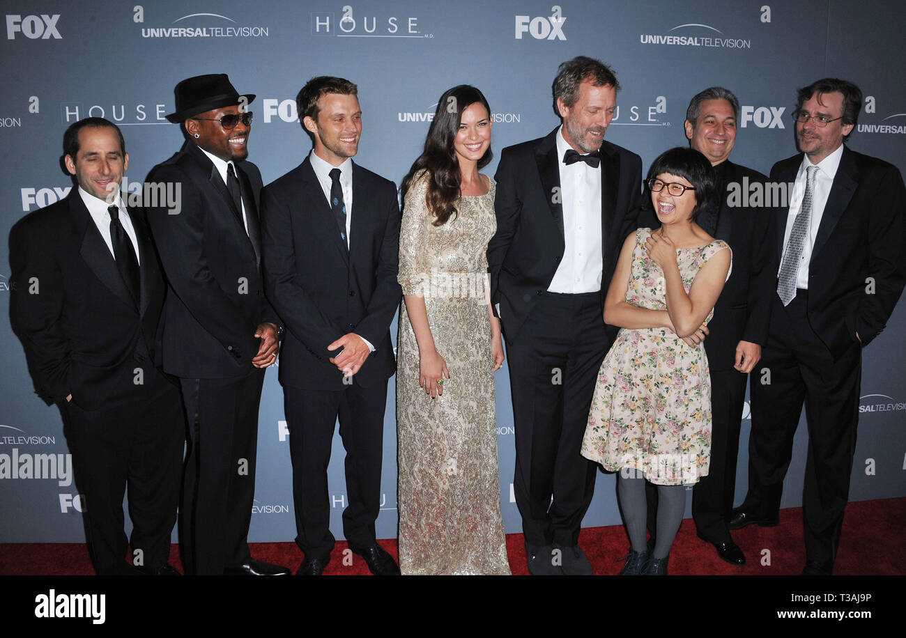 Jesse Spencer, Odette Annable, Hugh Laurie, Charlyne Yi , Robert Sean Leonard, Omar Epps  at The House Wrap Party - 2012 at Cicada Club In Los Angeles.Jesse Spencer, Odette Annable, Hugh Laurie, Charlyne Yi , Robert Sean Leonard, Omar Epps  25  Event in Hollywood Life - California, Red Carpet Event, USA, Film Industry, Celebrities, Photography, Bestof, Arts Culture and Entertainment, Topix Celebrities fashion, Best of, Hollywood Life, Event in Hollywood Life - California, Red Carpet and backstage, movie celebrities, TV celebrities, Music celebrities, Topix, actors from the same movie, cast and Stock Photo