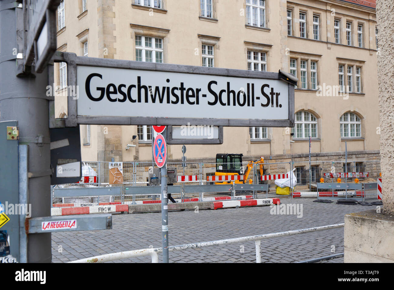 GeschwisterScholl Strasse, Berlin, Germany Stock Photo Alamy