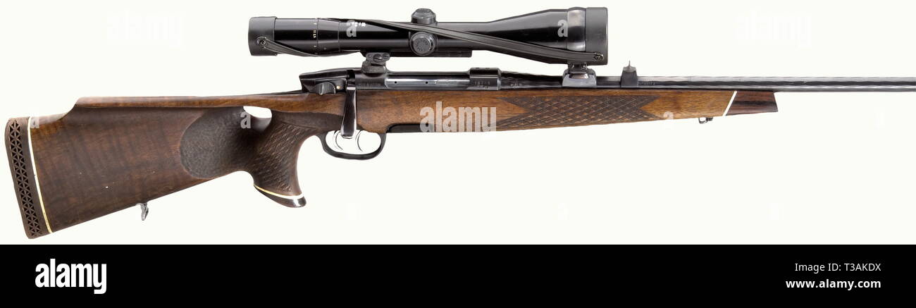 Civil long arms, modern systems, repeating rifle Steyr-Mannlicher model M, K6,5 x 57, number 18786, Additional-Rights-Clearance-Info-Not-Available Stock Photo