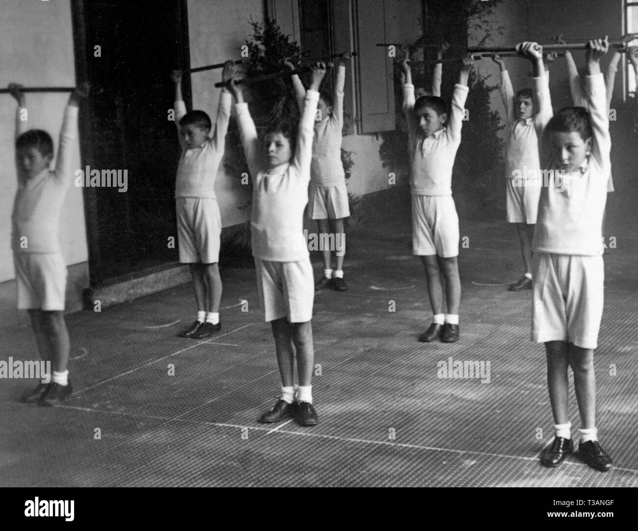 school, physical education, 1920 Stock Photo