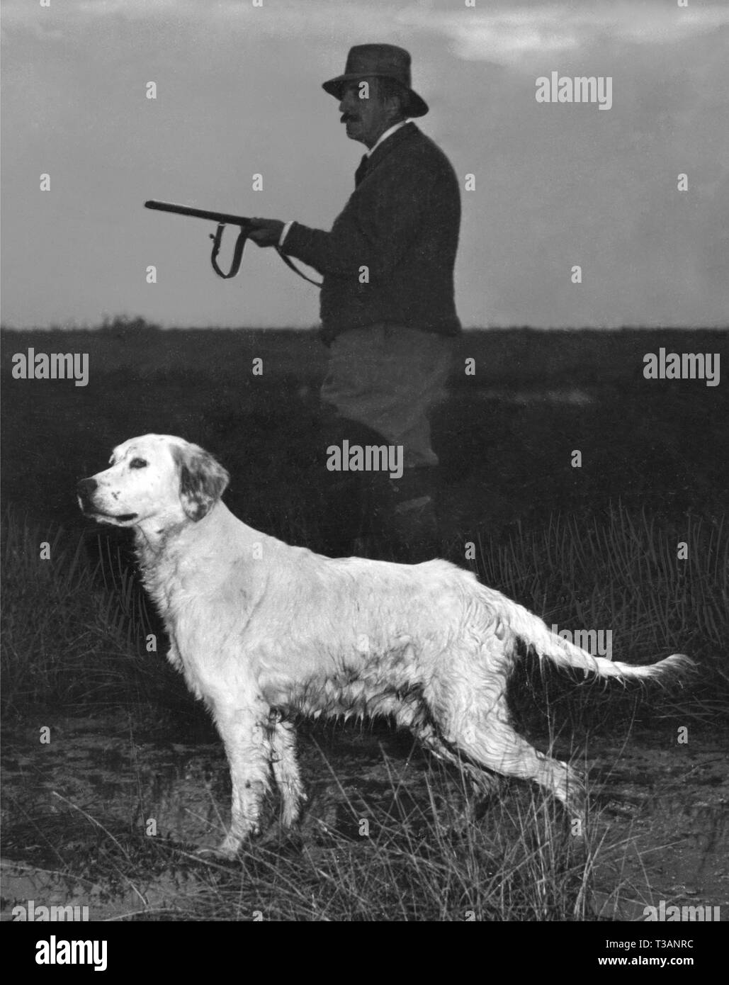 hunting, 1947 Stock Photo