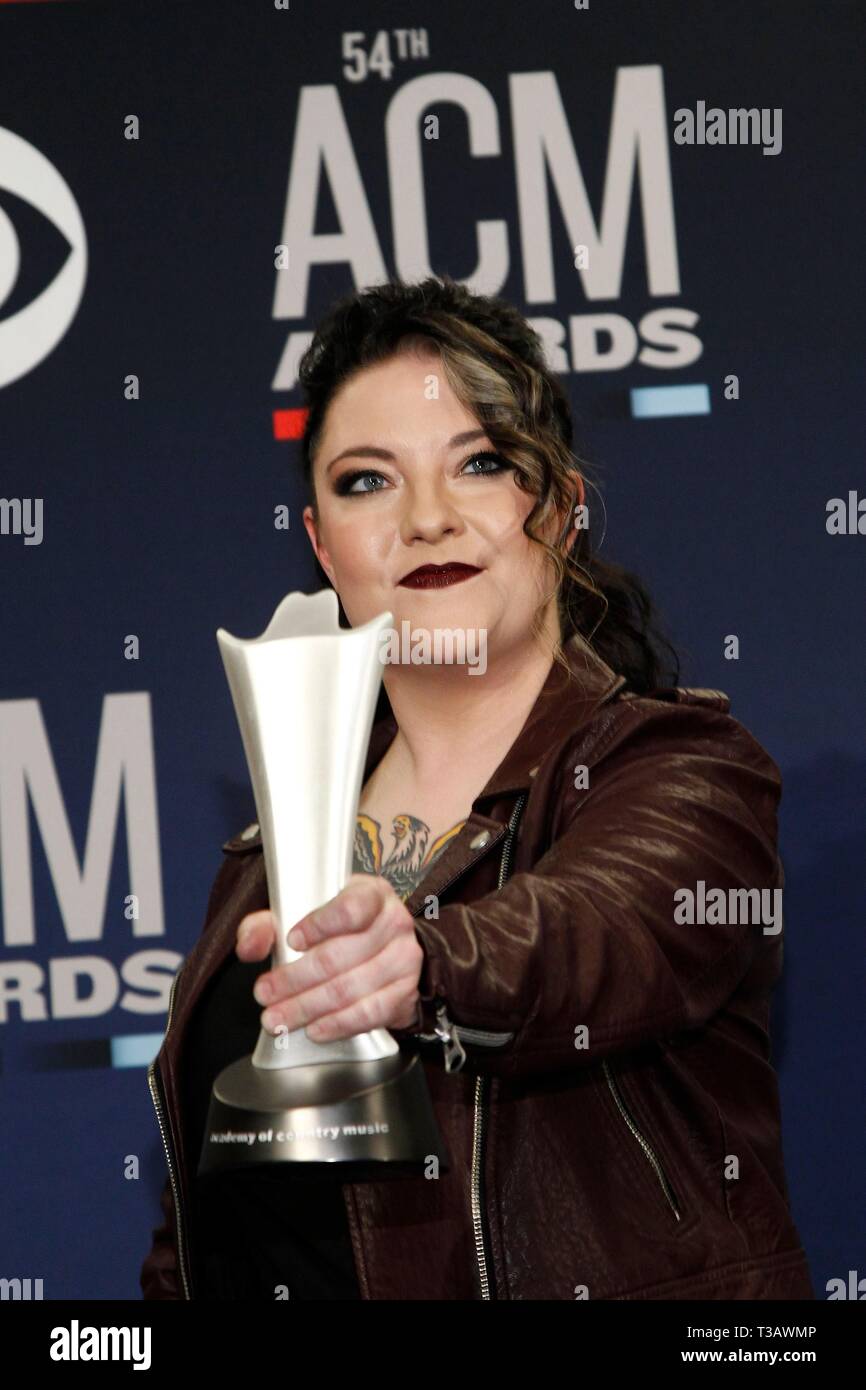 Ashley mcbryde new female artist of the year hires stock photography