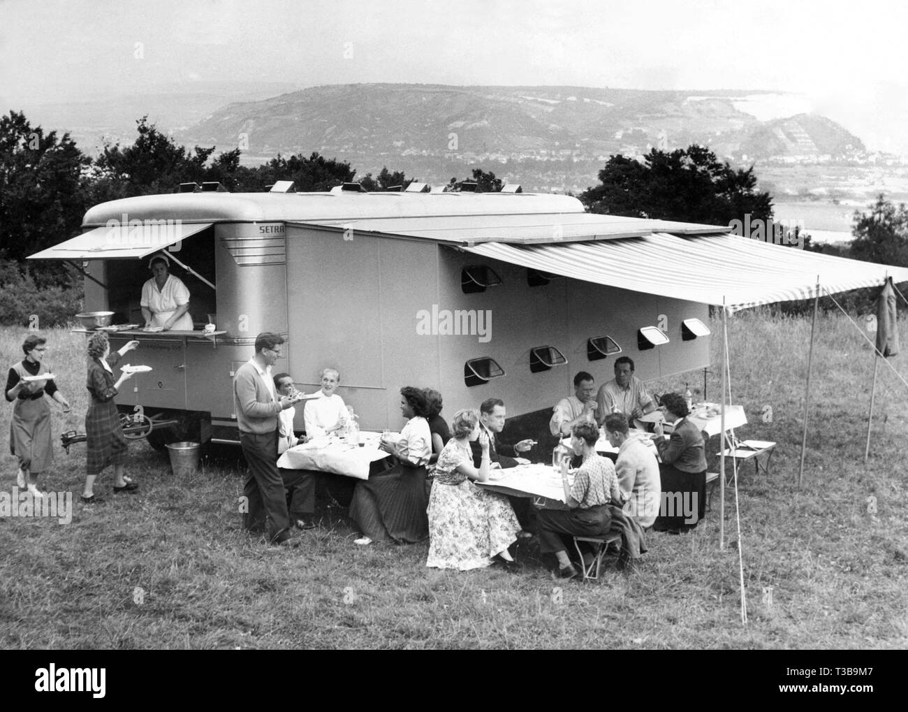 Sixties caravan hires stock photography and images Alamy