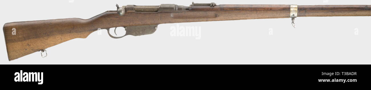 SERVICE WEAPONS, AUSTRIA, repeating rifle M 1895, Budapest, calibre 8 x 50R, number 5155c, Additional-Rights-Clearance-Info-Not-Available Stock Photo