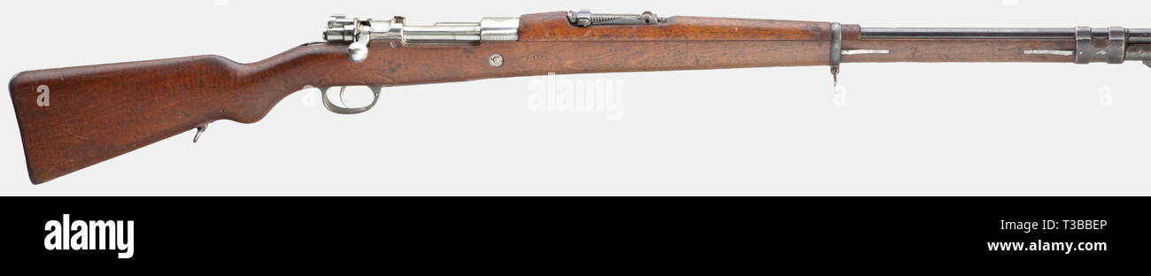 SERVICE WEAPONS, ARGENTINA, rifle model 1909, calibre 7,65 x 53, number N5070, Additional-Rights-Clearance-Info-Not-Available Stock Photo