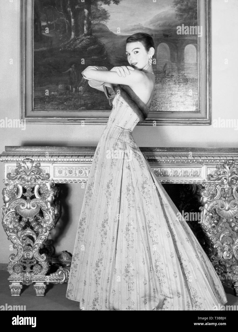 fifties evening dresses