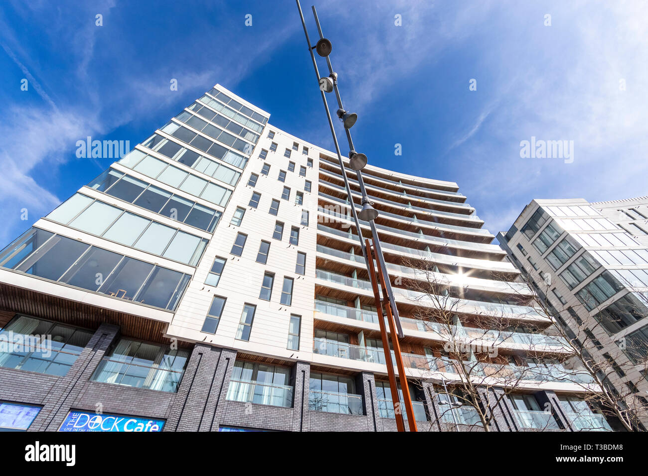 The Arc Apartments development in the Titanic Quarter, Belfast