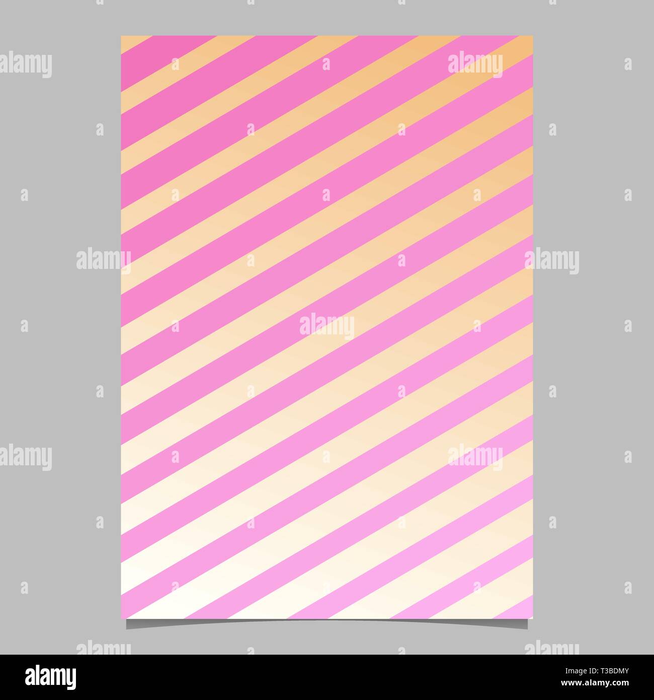 Stripe background template - gradient abstract vector brochure Stock ...