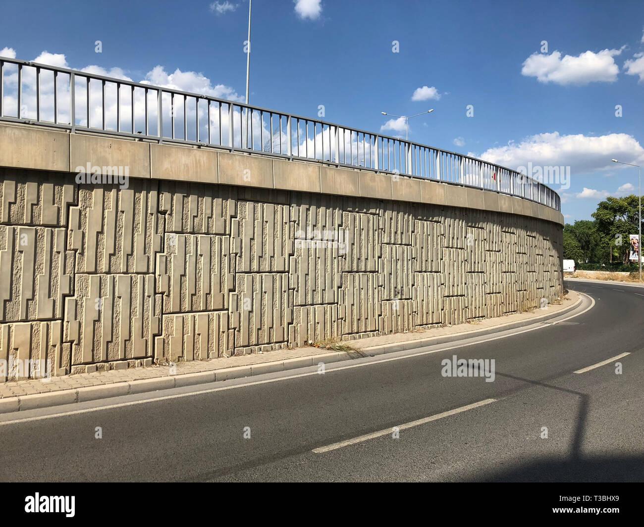 Empty motorway from bridge hi-res stock photography and images - Alamy