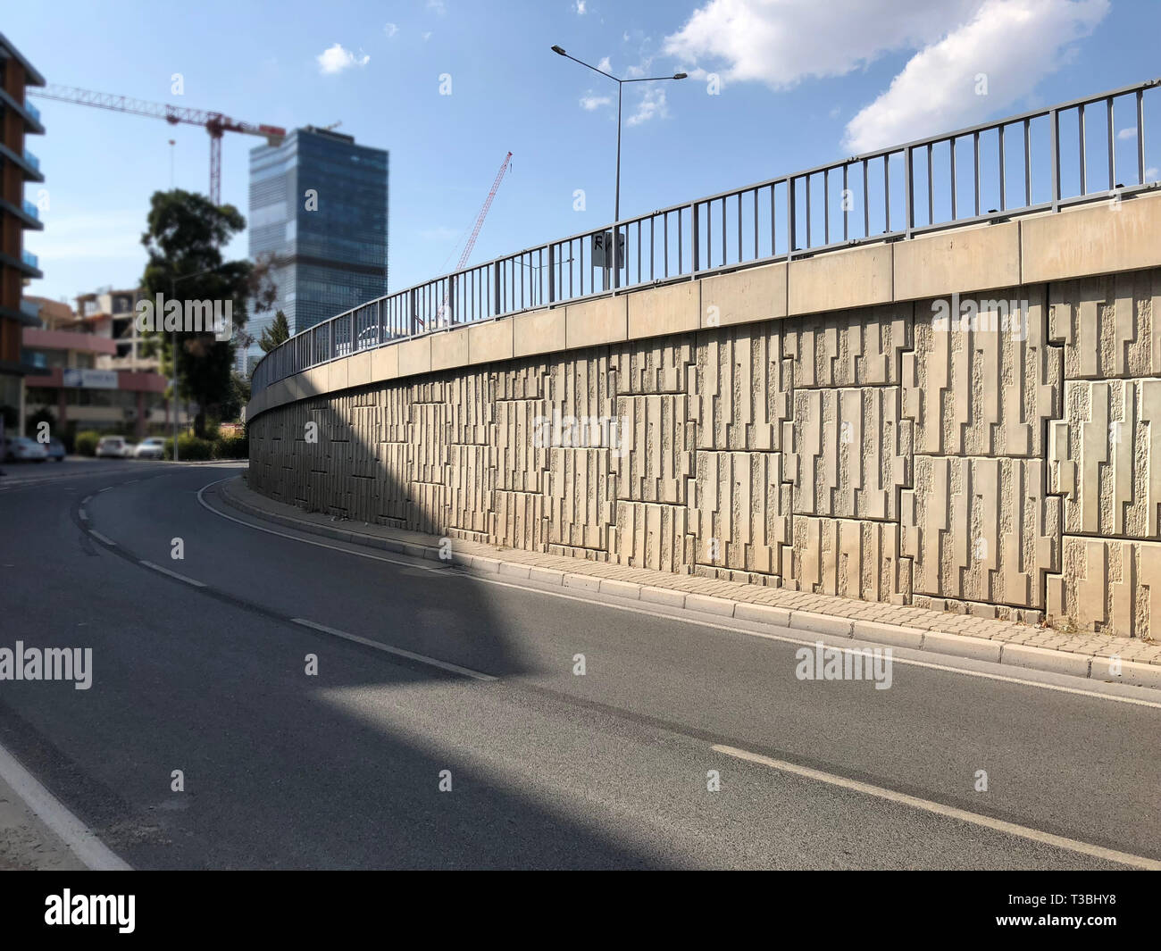 Empty motorway from bridge hi-res stock photography and images - Alamy