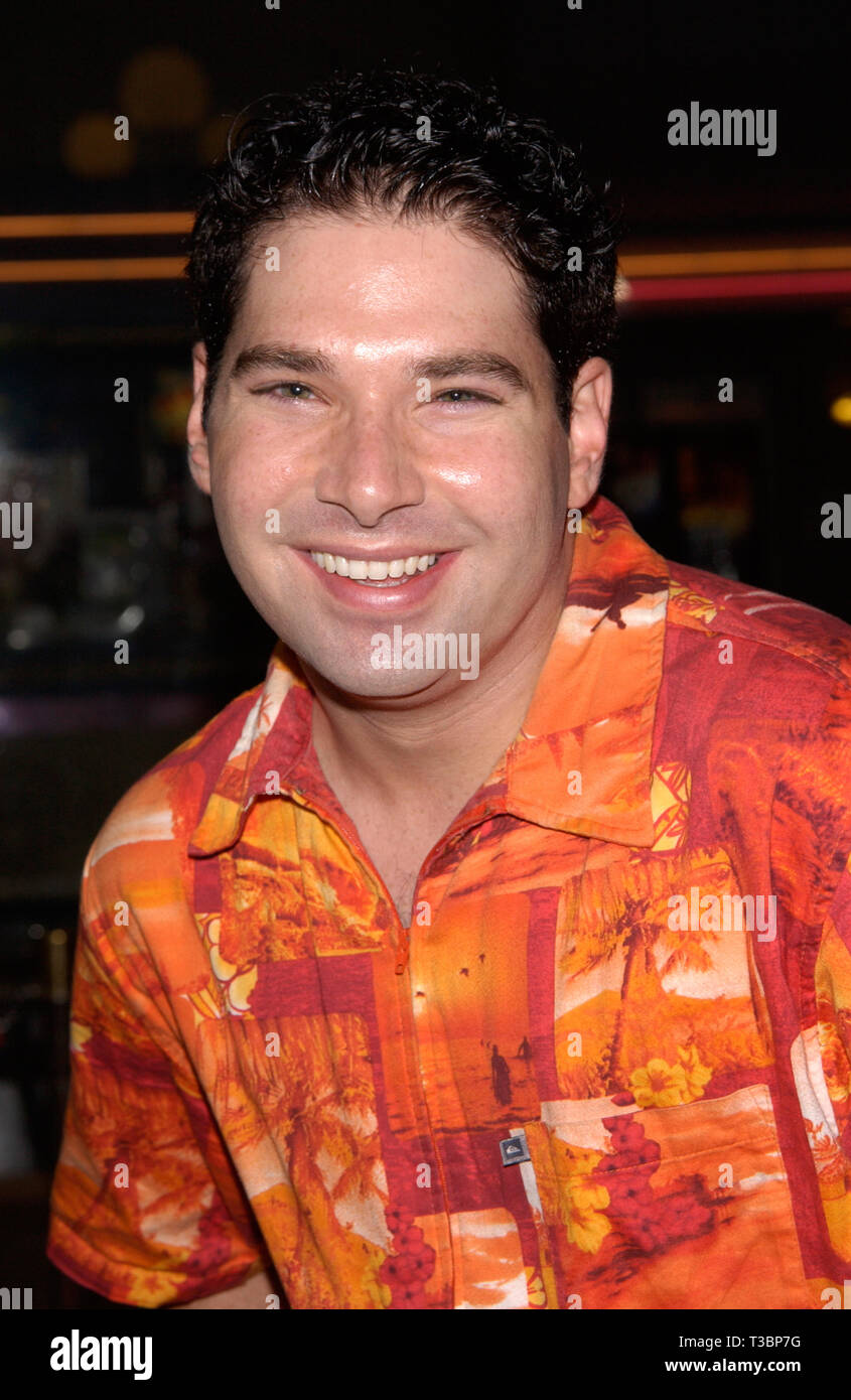 LOS ANGELES, CA. August 27, 2001: Actor JOEL MICHAELY at Los Angeles premiere of O. © Paul Smith/Featureflash Stock Photo