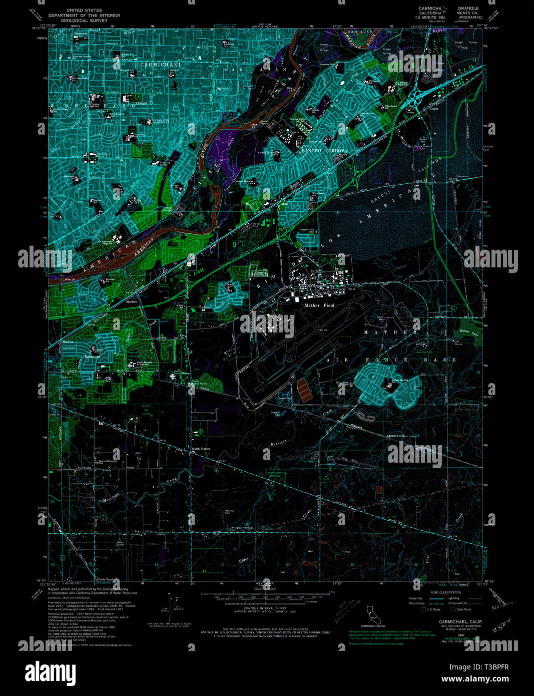 Carmichael map hi-res stock photography and images - Alamy