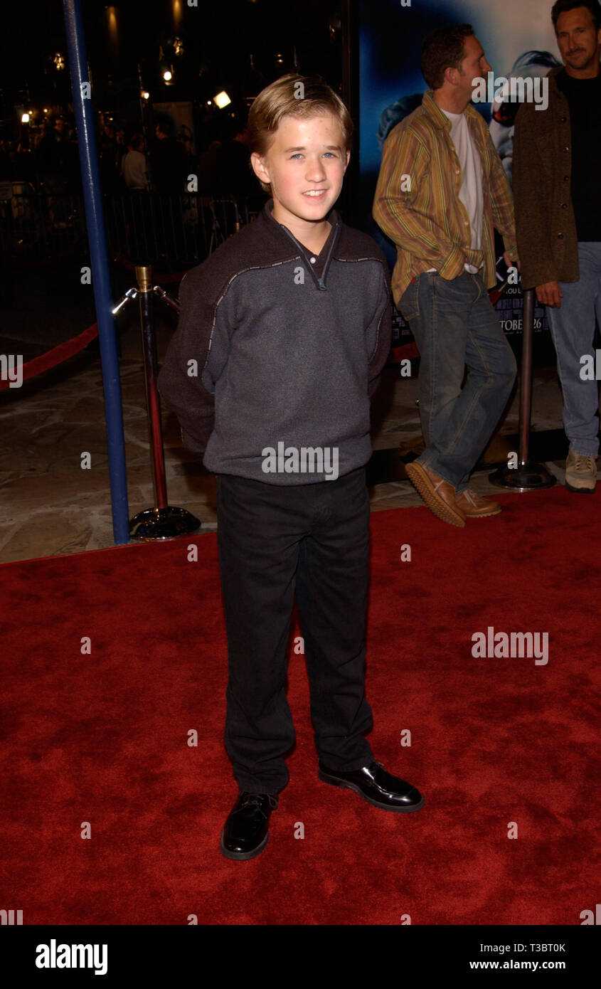 LOS ANGELES, CA. October 22, 2001: Actor HALEY JOEL OSMENT at the world premiere, in Los Angeles, of K-Pax. © Paul Smith/Featureflash Stock Photo