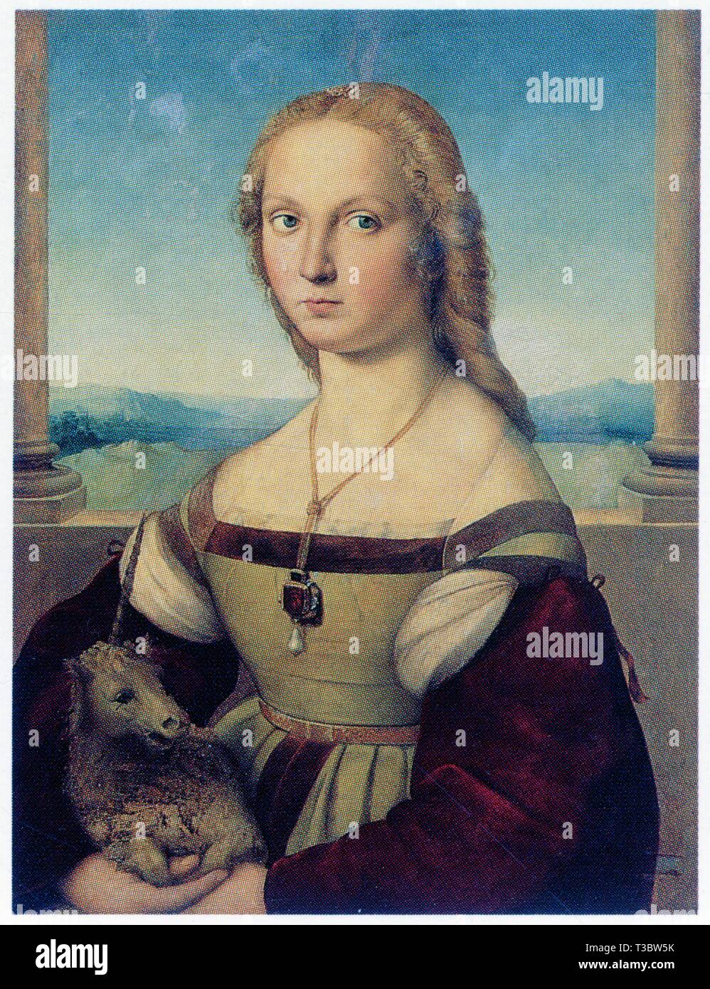 lady with unicorn