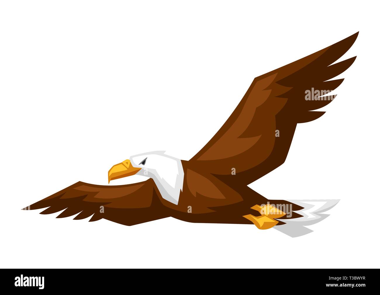 American bald eagle standing on hires stock photography and images Alamy