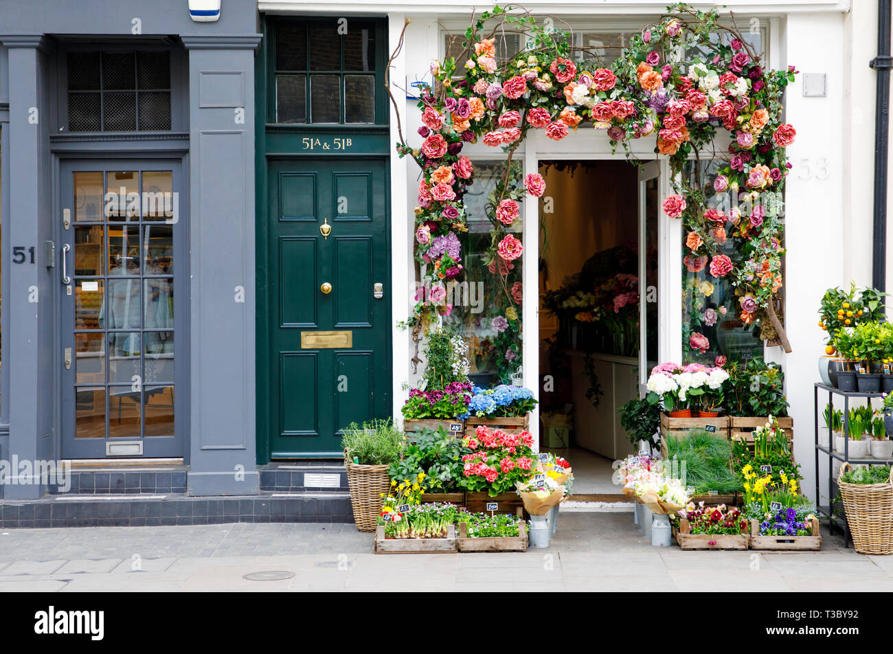 Flower Shop London High Resolution Stock Photography and Images Alamy