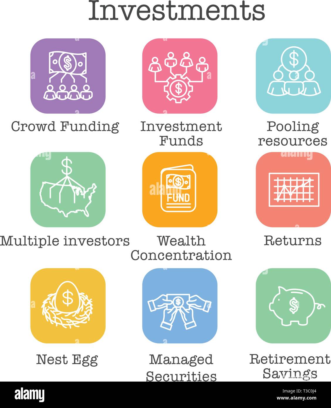 Early retirement illustration Stock Vector Images - Alamy