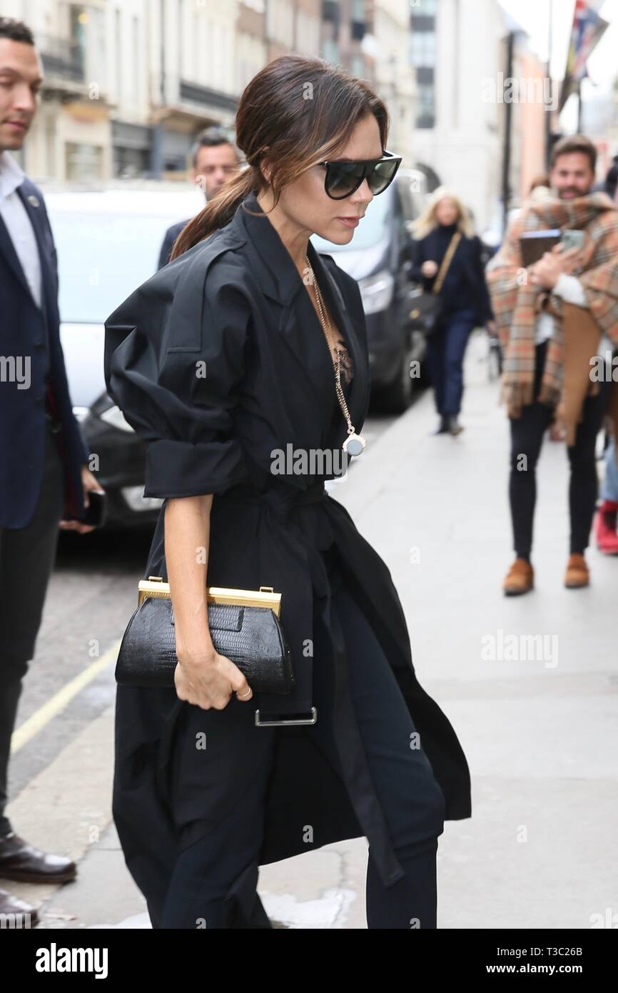 Victoria Beckham Seen Arriving At Her Clothing Store Featuring Where London United Kingdom When 08 Mar 2019 Credit Michael Wright Wenn Com Stock Photo Alamy 