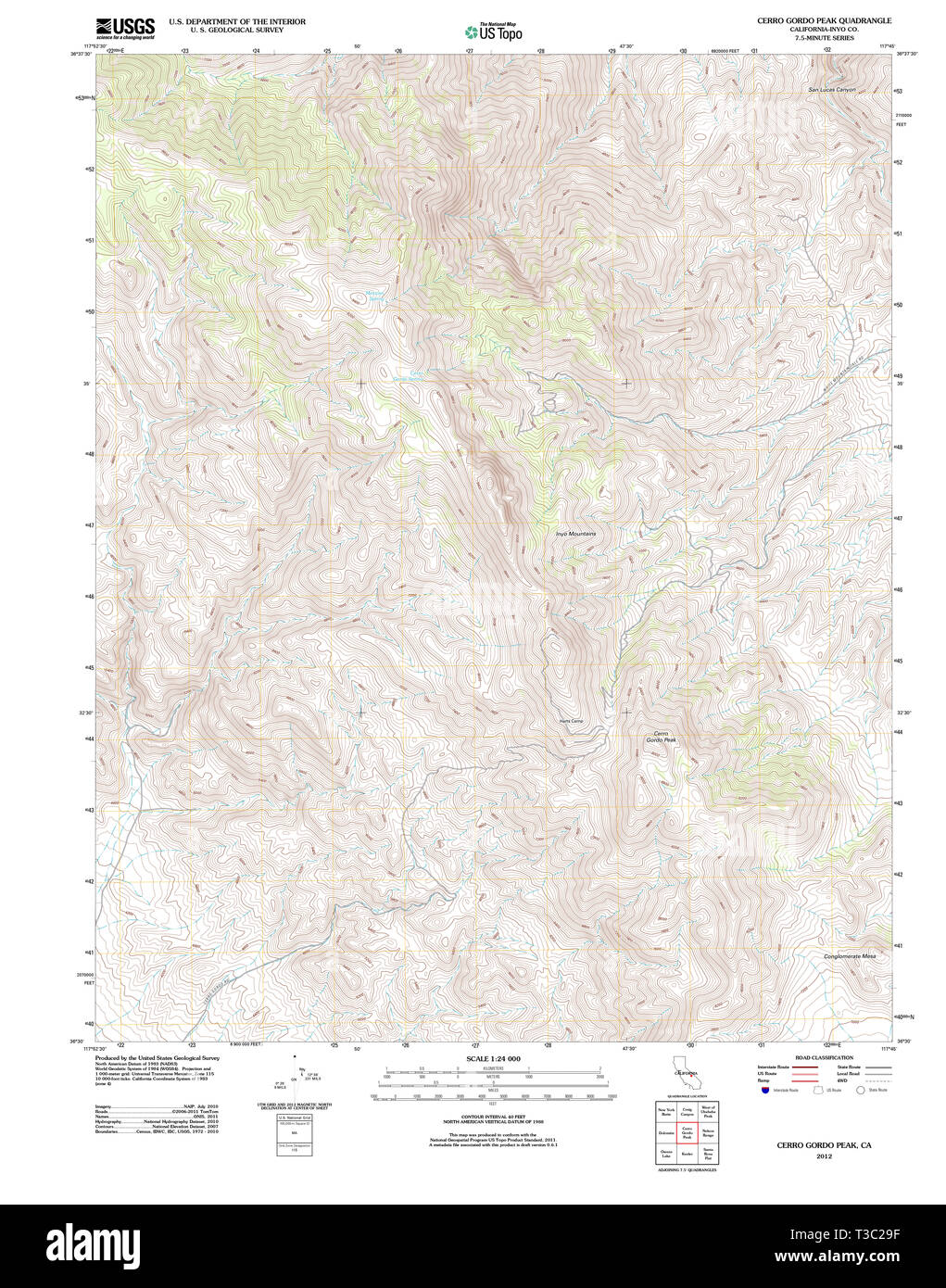 Cerro gordo california hires stock photography and images Alamy