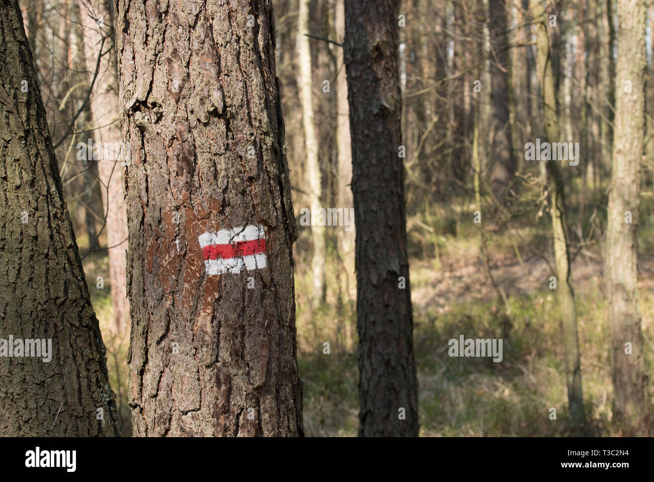 Trekking route direction signs hi-res stock photography and images - Alamy