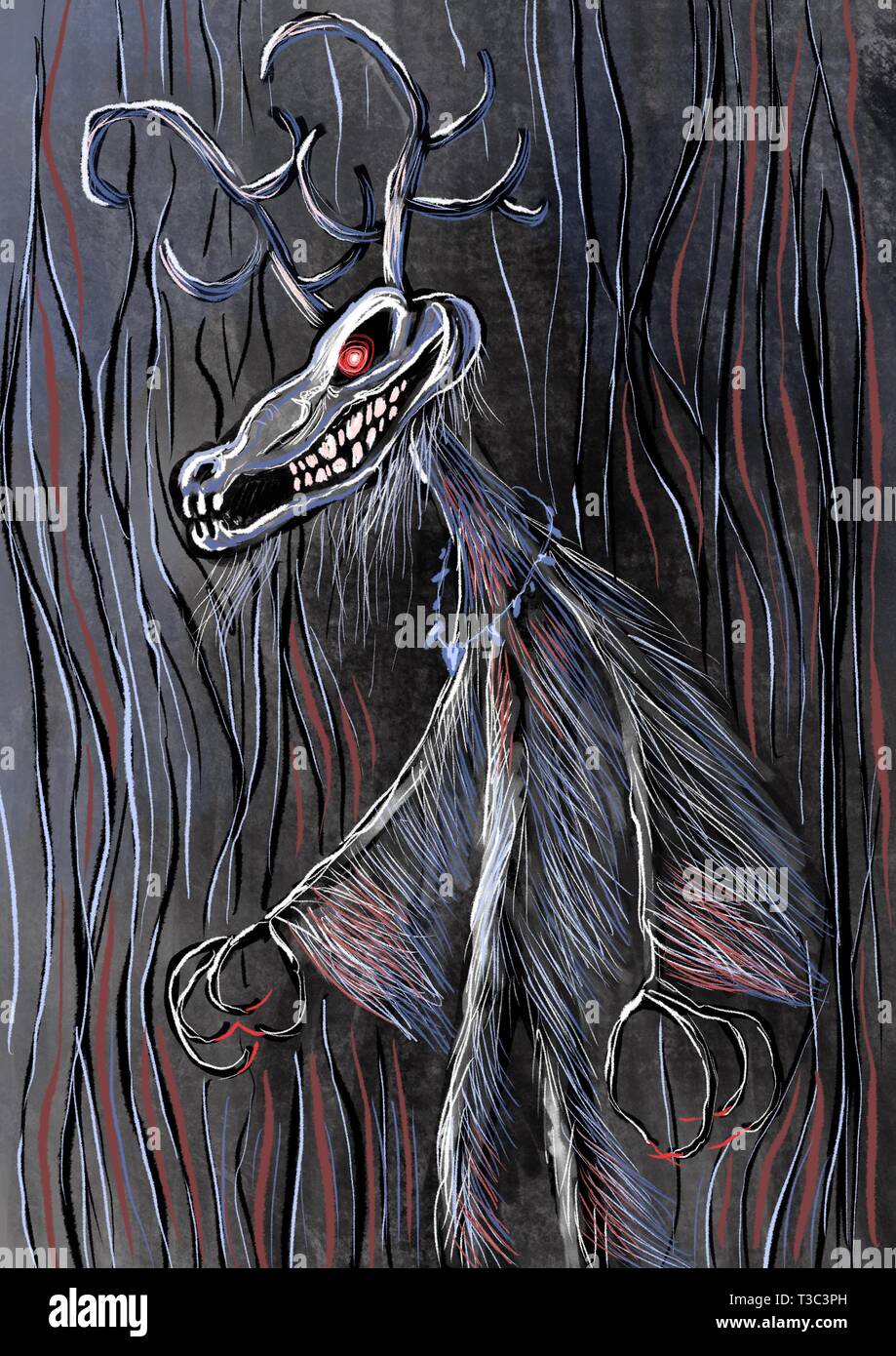 Wendigo hi-res stock photography and images - Alamy