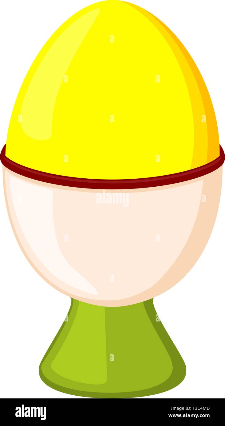Colorful cartoon golden egg cup Stock Vector Image & Art Alamy