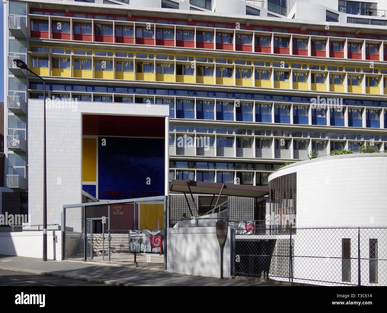 Le Corbusier’s Cité de Refuge built 1929-33 for the Salvation Army, l ...